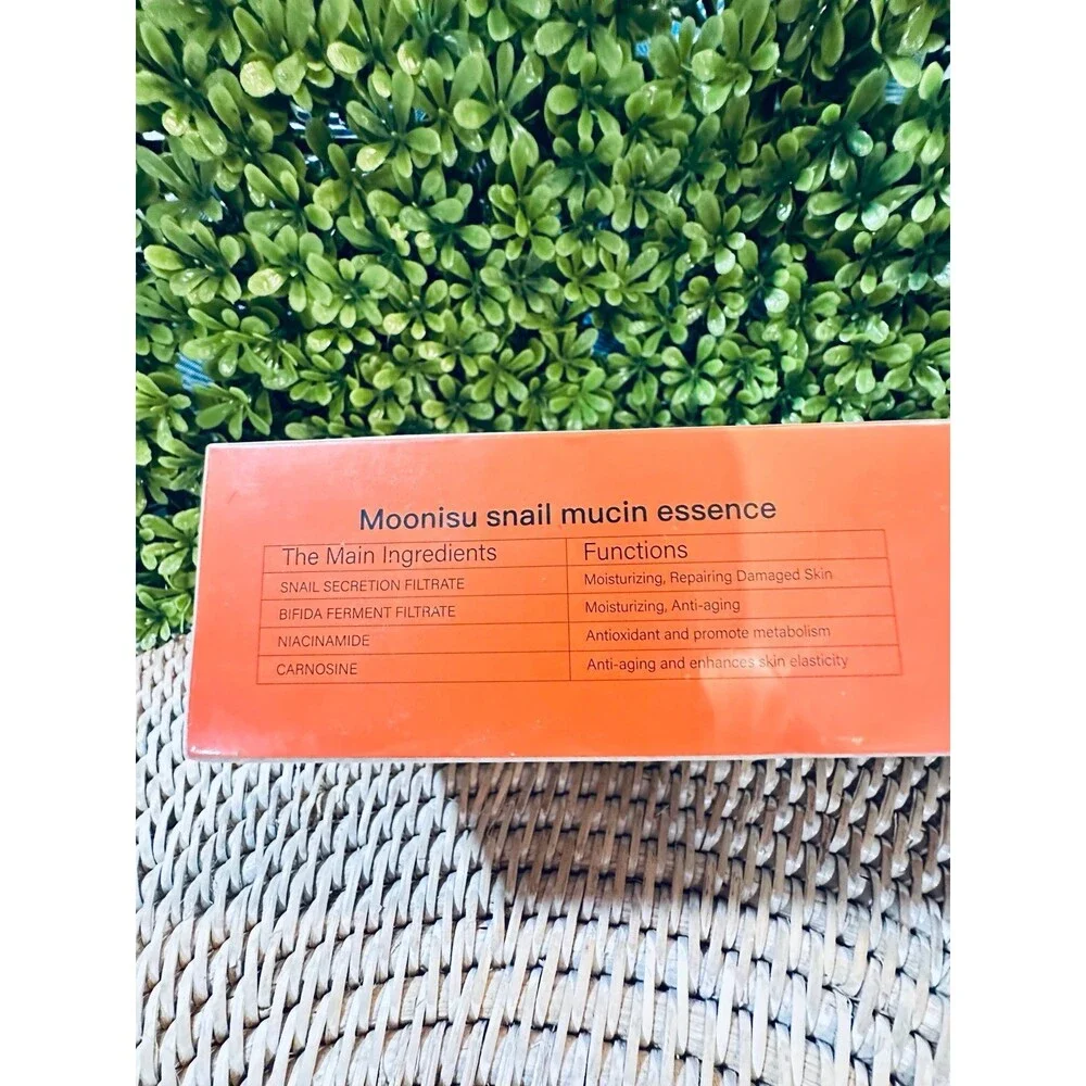 Moonisu Snail 96% Power Face Serum. Dark Spots,, Skin Repair New Unopened